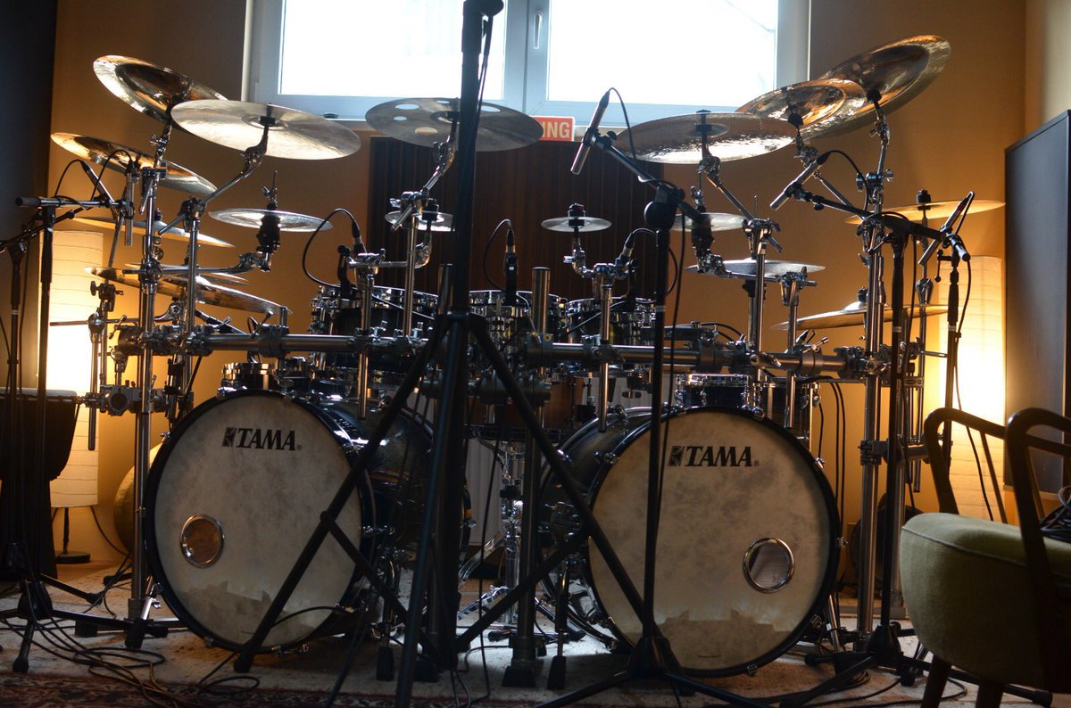 cognizanceband's tweet photo. Drums for LP 2 are done #tamadrums #blastbeats #daviddiepold @MuratDirilGer #ontrigger #acdunlimited https://t.co/00XL0KHdxi