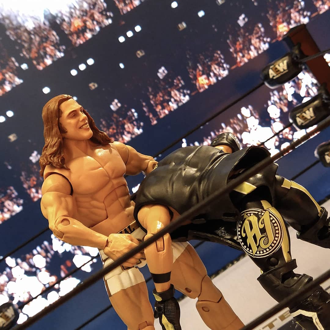 #mattriddle #ajstyles #mattell #jazzwares #wwe #toypics #toyphotography #toys #wrestling