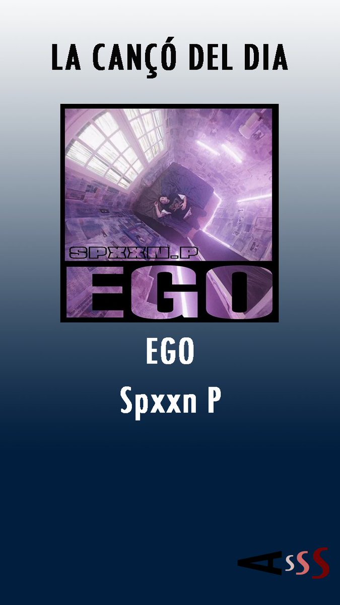 #AvuiSona com a #Cançódeldia #Ego de #SpxxnP!

El primer senzill amb que l'artista es va estrenar el passat 2019, i que s'inclou en l'àlbum homònim que ha publicat enguany. Un tema de rap punyent, on l'ego n'és el protagonista 👇

youtu.be/2USv_uWIjwI