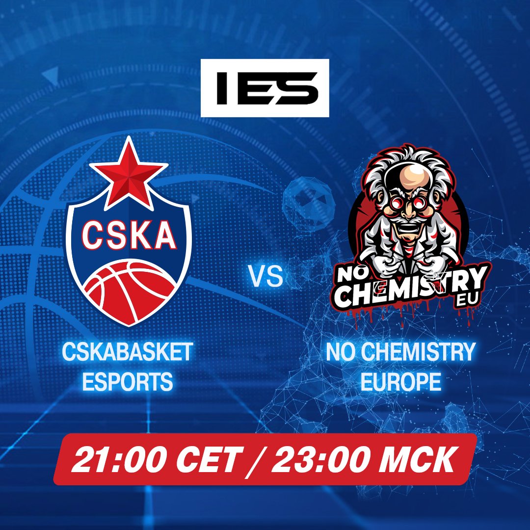 cskaesports's tweet photo. 🏆 @2K_IES
🆚 @NoChemistryEU

🕒 21:00 CET / 23:00 MSK

📺| https://t.co/V24zGljtrS https://t.co/FwVnk1JyT7