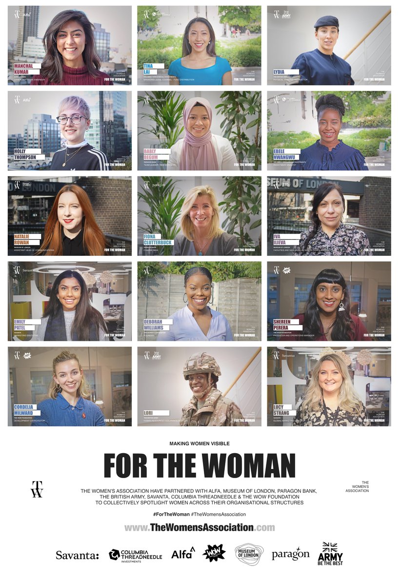 LDN_Museum's tweet photo. Today we are proud to help make over 100 women visible for @TheWomensAssoc Campaign. Now more than ever, young women need hope for their future. To join in, visit https://t.co/Ze1pKReNYZ #TheWomensAssociation #ForTheWoman https://t.co/NMqbXHc2DE