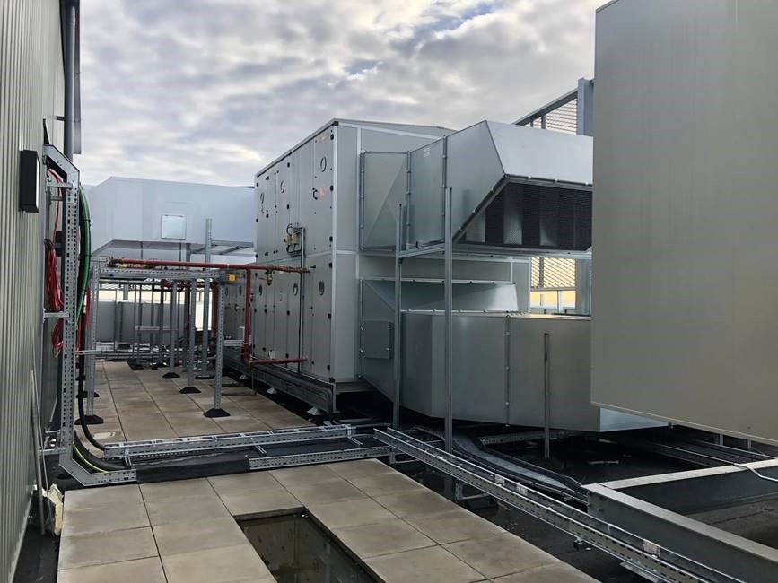 derry_bs's tweet photo. We’re nearing #PreCommissioning on a project in #Nottingham that we’re very proud of. Our team are working hard to deliver a #PolishedProduct for @bandkbuild with the roof top plant space nearing completion. Keep going 💪 #OneTeam #PipesAndWires https://t.co/BRjfHX6jsU