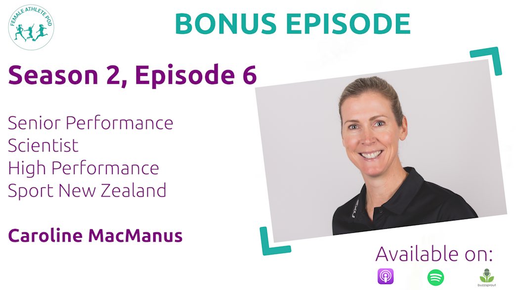 female_pod's tweet photo. We’re trying something new🌟...we have a BONUS mid-week episode to share! 
In this episode we speak to @carolinemacmanu who has over 20 years’ experience working in high performance sport &amp; is currently working for @HPSportNZ with their elite rowing teams. We hope you enjoy! 🎧 https://t.co/t5faF1kQ0x