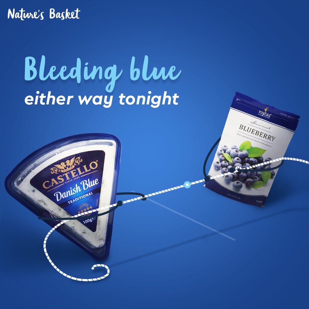 NaturesBasket's tweet photo. Clash of the blues!
#GetMatchReady with soothing refreshments and munchy snacks for the big game night.
Head to your nearest store or shop now - https://t.co/9wVX1mfpxA https://t.co/D0htae3XDG