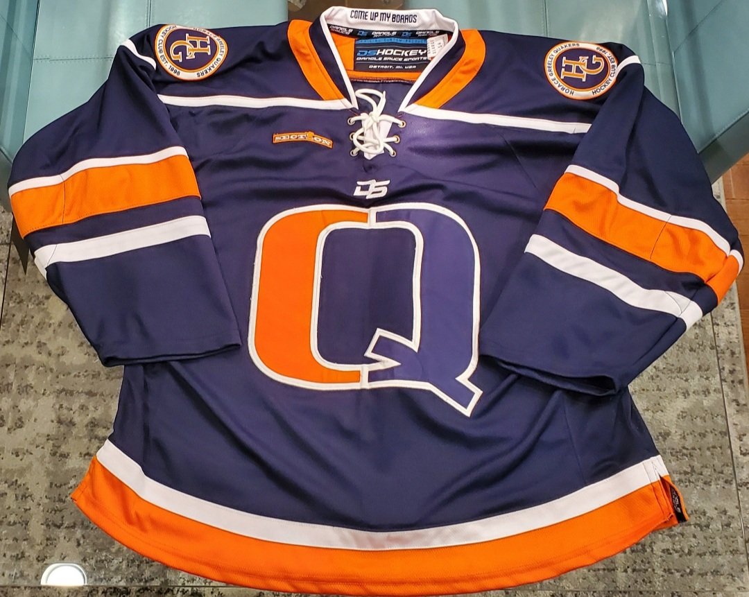 trav_is_jackson's tweet photo. I am proudly representing @GreeleyHockey today! Here's yet another ๐ฅ design from Tom Lagocki and his super talented crew at @DangleSauceHKY! #GPuck #ComeUpMyBoards https://t.co/Jwp5CRyzCL