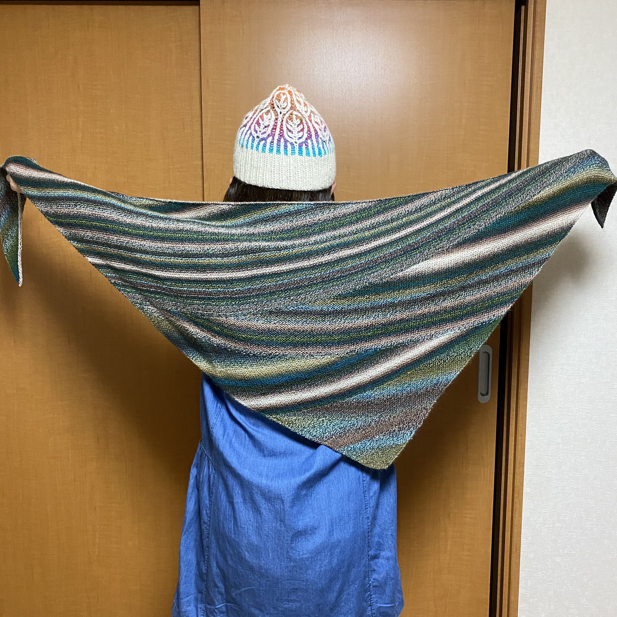 けいとから/opal毛糸を編む人 | opal毛糸で枯山水ショール