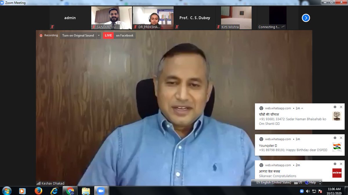 LegendNewsin's tweet image. संस्कृति विवि वेबिनार में  #TrustInTechnology पर बोले विशेषज्ञ
@drcsdubey @KeshavDhakad #SanskritiUniversity @sanskritiGroup1  

legendnews.in/expert-spoke-o…