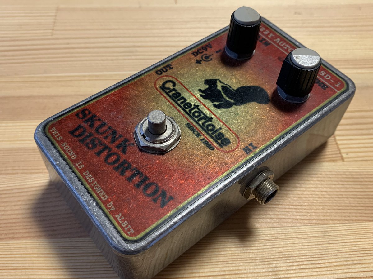 Cranetortoise SD-1 SKUNK DISTORTION 【公式通販】