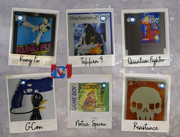 MatosandGames's tweet photo. La sélection Exclu Web du jour 😁
Go sur https://t.co/81OjOYSvAT ✌️
#retrogaming #excluweb #goodjobEve #nintendo #kungfu #quantumfighter #ps2 #tekken #gcon45 #ps3 #resistance #matosandgames https://t.co/Xs6C8NdLpa
