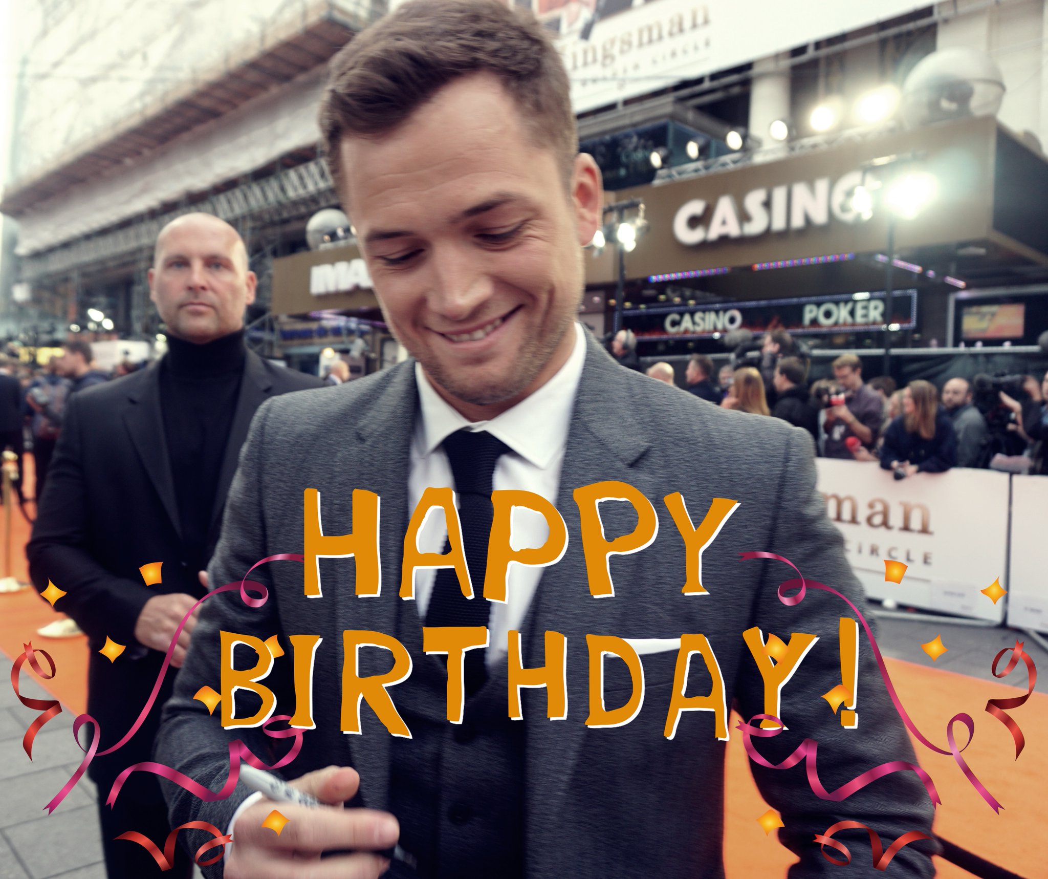                          31                          Happy Birthday Taron Egerton 