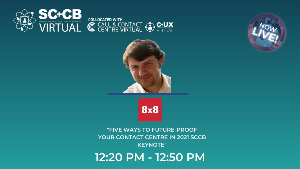 ⚠️ NOW LIVE at the #SCCBvirtual20⚠️

 🎤Chris Marron- SCCB Keynote Theatre