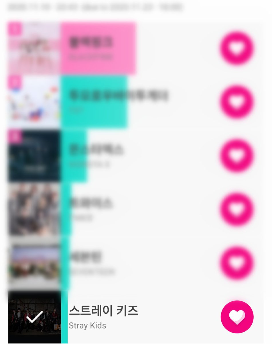 BEST MUSIC VIDEOHow to vote:Click this link and vote for  @Stray_Kids  https://promo-web.idolchamp.com/app_proxy.html?type=vote&id=vote_2011_1148You can 30 votes per day (1 vote = 10)Criteria:• 100% - vote in IdolChampVoting Ends: November 23, 6PM KST