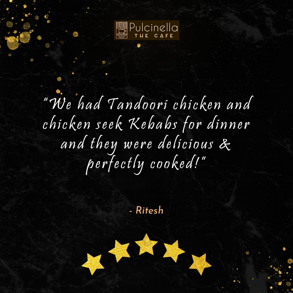 Thank you for so much love
#feedback
.
Order from pulcinella.in 
Call: 8383963546
.
#PulcinellaTheCafe #goodfoodvibes #foodstagram #foodplating #foodisculture #fooddelivery #deliciousfood #deliveryservice #paratofficial #goodvibes #gurugrammers #wegurgaon #streetfood