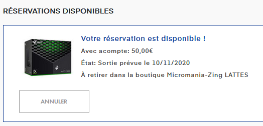 GoodThinking12's tweet photo. @Micromania_Fr Je n'ai pas recu de SMS ni même d'appel de Micromania et le magasin ou j'ai preco semble fermé... Sur ma reservation j'ai cela comme info - Est-ce que je peux me presenter chez un Micromania ouvert ? https://t.co/ThDvvM1JgQ