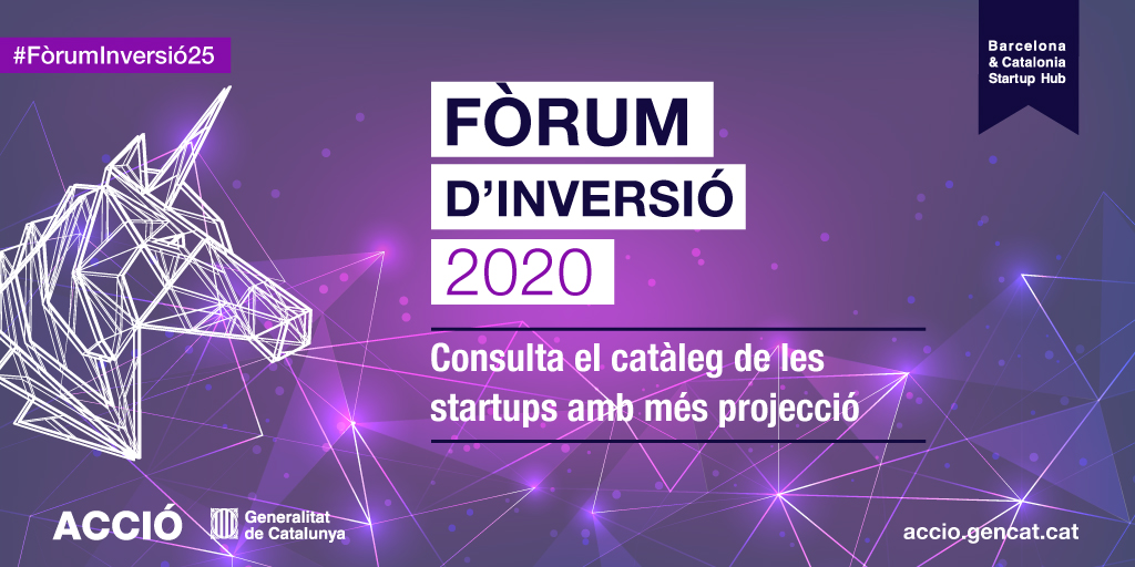 accio_cat's tweet photo. Vols saber quines són les 50 startups amb més potencial de Catalunya? ⚡️ Descarrega’t el catàleg del #FòrumInversió25 i coneix-les ➡️ https://t.co/YmRMCd3l0h #StartupsCAT | @Startups_Cat https://t.co/XmsqSYhiXc