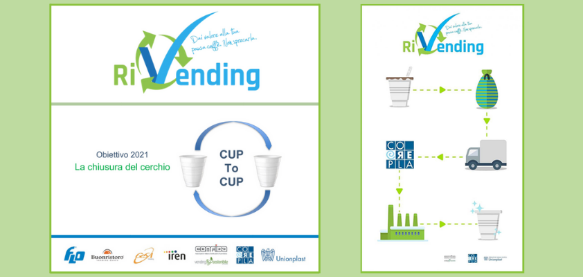 VendingNewsD's tweet image. Progetto #RiVending. Prodotto il primo bicchiere Cup2Cup in rPS - polistirolo riciclato
@confidavending @Corepla_Riciclo #Unionplast
bit.ly/3lfOCP7