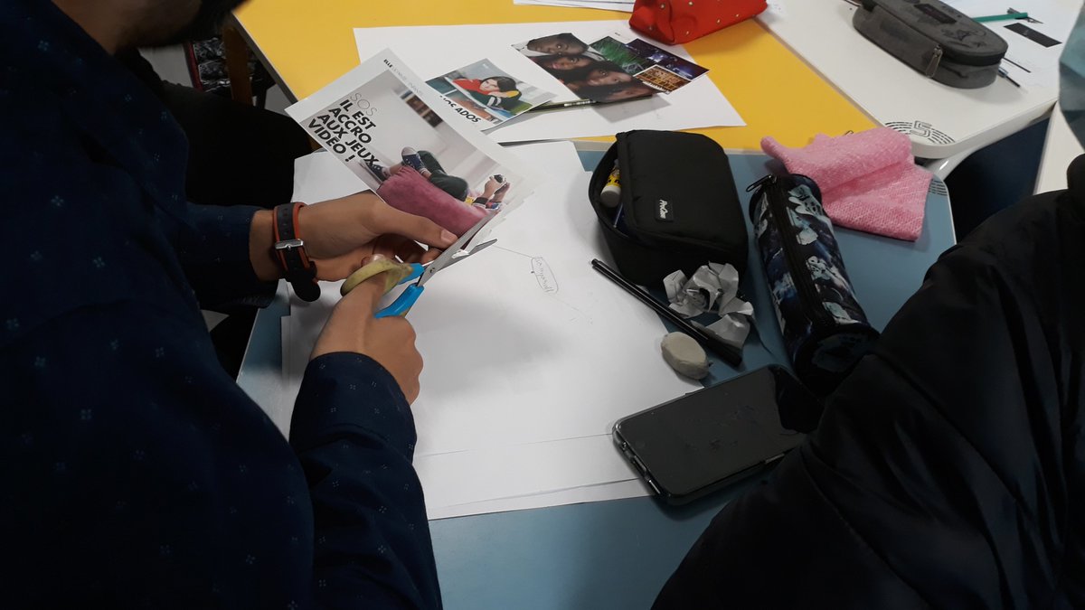 AudreyBOIS2's tweet photo. Seven Shop, la suite: aujourd'hui atelier de créativité Mood board autour de la marque, et formation management de nos directeurs de services. Mini-entreprise en route😊... https://t.co/p0C6zwgsKt