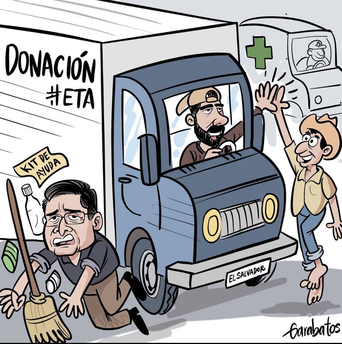 #Graciaspuebloygobiernosalvadoreño.