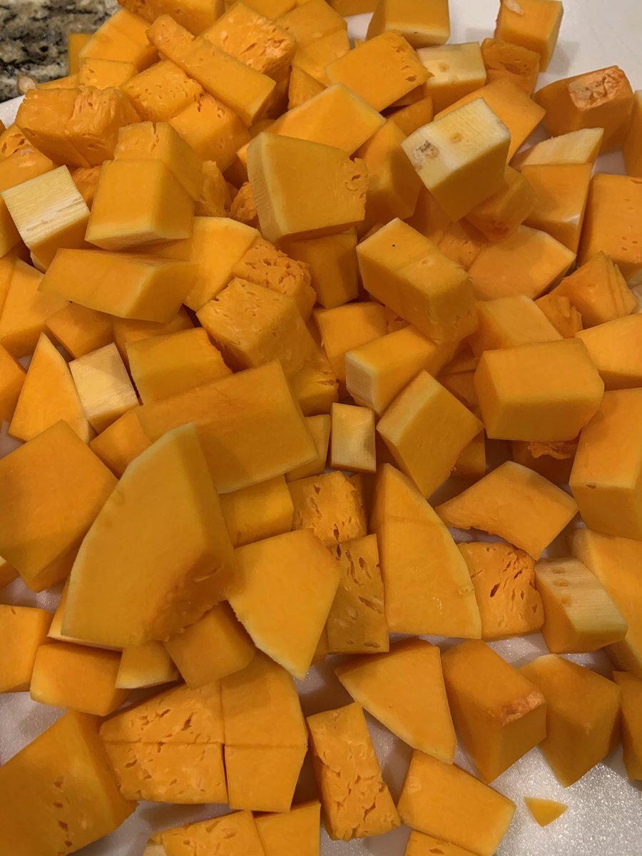 Butternut squash. The most dangerous vegetable on the planet. Only a matter of time until you lose a finger.