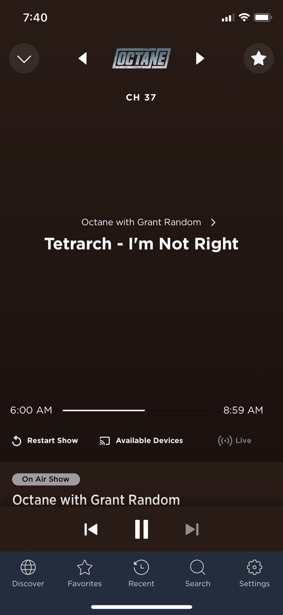 MicheleCregg's tweet photo. @GrantRandom is rockinโ it this morning with some #Tetrarch #ImNotRight๐ค๐ป #GreatSong!! I love @SXMOctane @Tetrarch #GrantRandomRocksMyMornings https://t.co/k6bc9G9Hh6