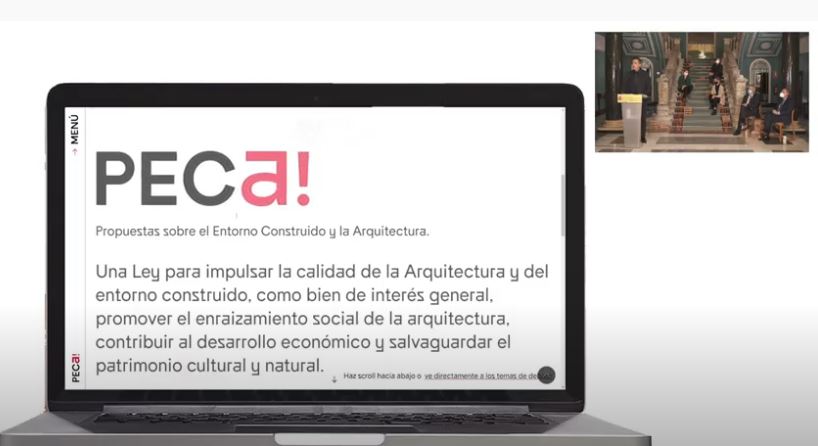 CSCAE's tweet photo. El proceso participativo de la #LeyDeArquitectura y Calidad del Entorno Construido dará la palabra a todas las regiones y habitantes de nuestro país. 

La web estará funcionando esta tarde y, la próxima semana, comenzarán las sesiones de debate @mitmagob #PECA https://t.co/TLoxDV0gNr