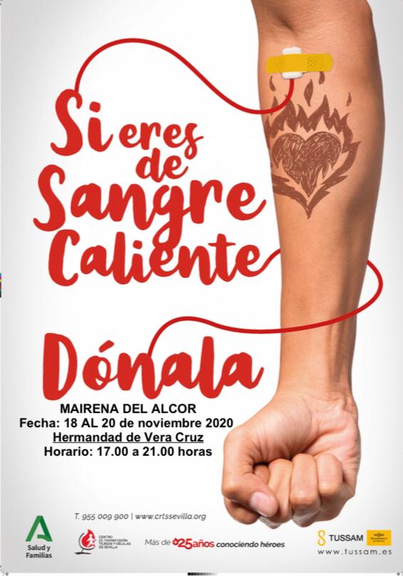SacramentalM's tweet photo. Donaciones de sangre los días 18,19 y 20 de Noviembre en la Casa Hermandad de Vera cruz en la calle Tomás de Paz, en horario de 17:00 a 21:00 horas. https://t.co/304N3aoOwL