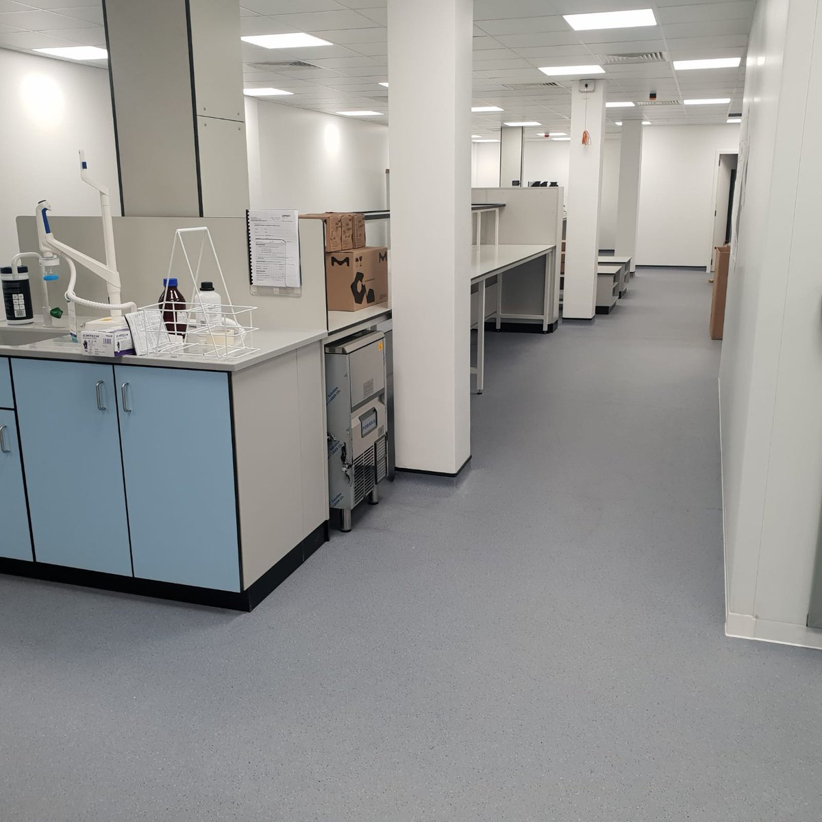 FloorForm's tweet image. Pharmaceutical research labs completed by our UK team.
