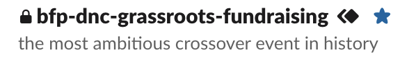 They had an incredible staff, led by  @stevensonpj, who were fully set up and ready to plug in to help in every way possible. I knew this because i’d built that team in 2018, and begged them to stay for 2020 and keep up the fight. We jokingly called our joint Slack channel...