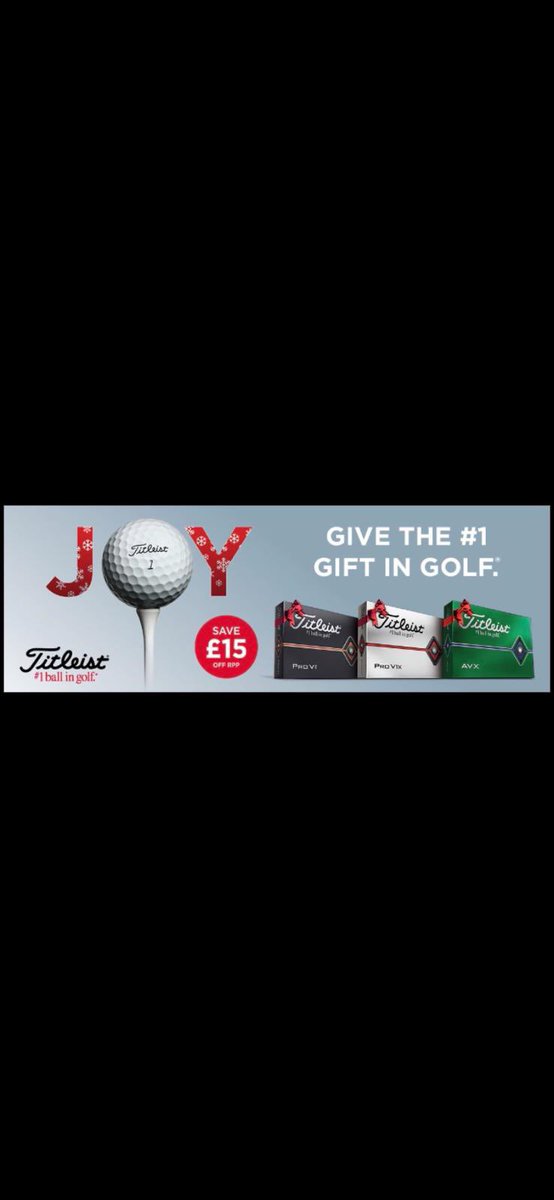 woodsomeproshop's tweet photo. #1 golf ball for £36.99?😍 Give the number #1 golf ball as stocking filler , or keep them to yourself 🤫 huge savings to be had #lockdownsavings #supportyourlocal https://t.co/pearzdz804