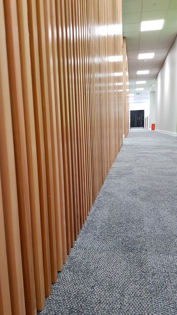 FloorForm's tweet image. Carpet tiles and ceramics installed at this modern office development.