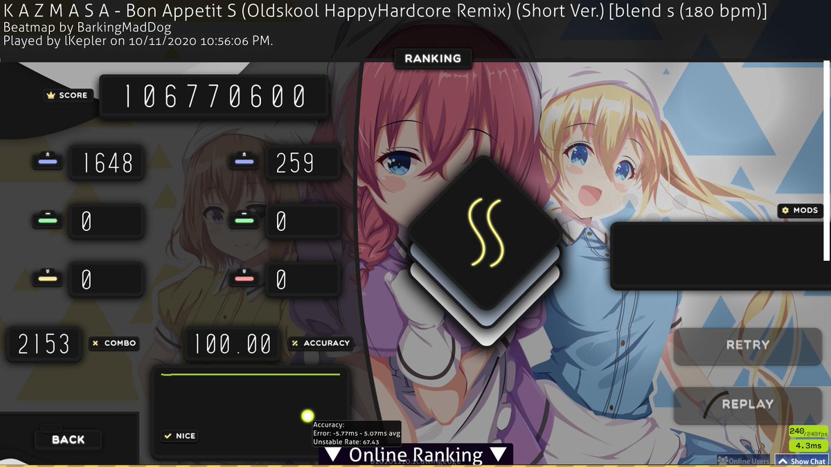 3 SS on blend s (160-180 bpm versions) in 1 hour