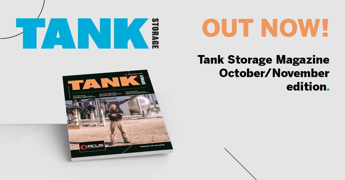 TankStorageInfo's tweet image. NEW: OCTOBER/NOVEMBER NOW OUT!

Make sure you catch up on the newest edition of Tank Storage Magazine! As ever this edition is full of exclusive interviews, the latest market analysis, new technologies and much more.

#TankStorageMagazine #BulkLiquids #StorageTerminal