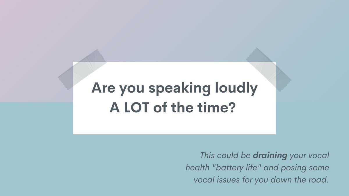 bodypsy's tweet image. PART TWO: TOP TIPS from @LydiaHartVoice as seen in last week’s Honey and Lemon Instagram LIVE
#SLT #VoiceTips