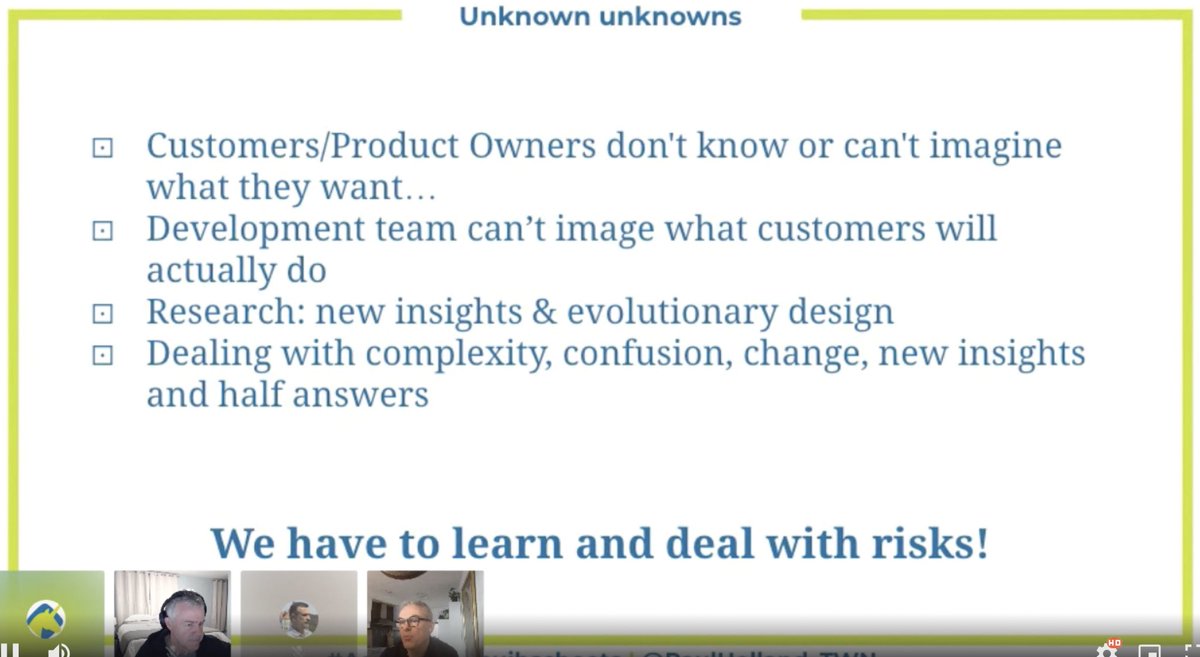 TheAdaPohl's tweet image. Some unknown unknowns from the keynote of @huibschoots and @PaulHolland_TWN
#agileTD #automation #automatingtests #testing #quality