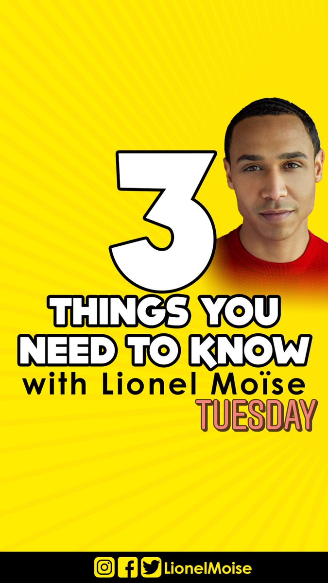 LionelMoise's tweet photo. Here’s #3ThingsYouNeedtoKnow today: #SpaceX #BritneySpears #McPlant https://t.co/qANJAa68f9
