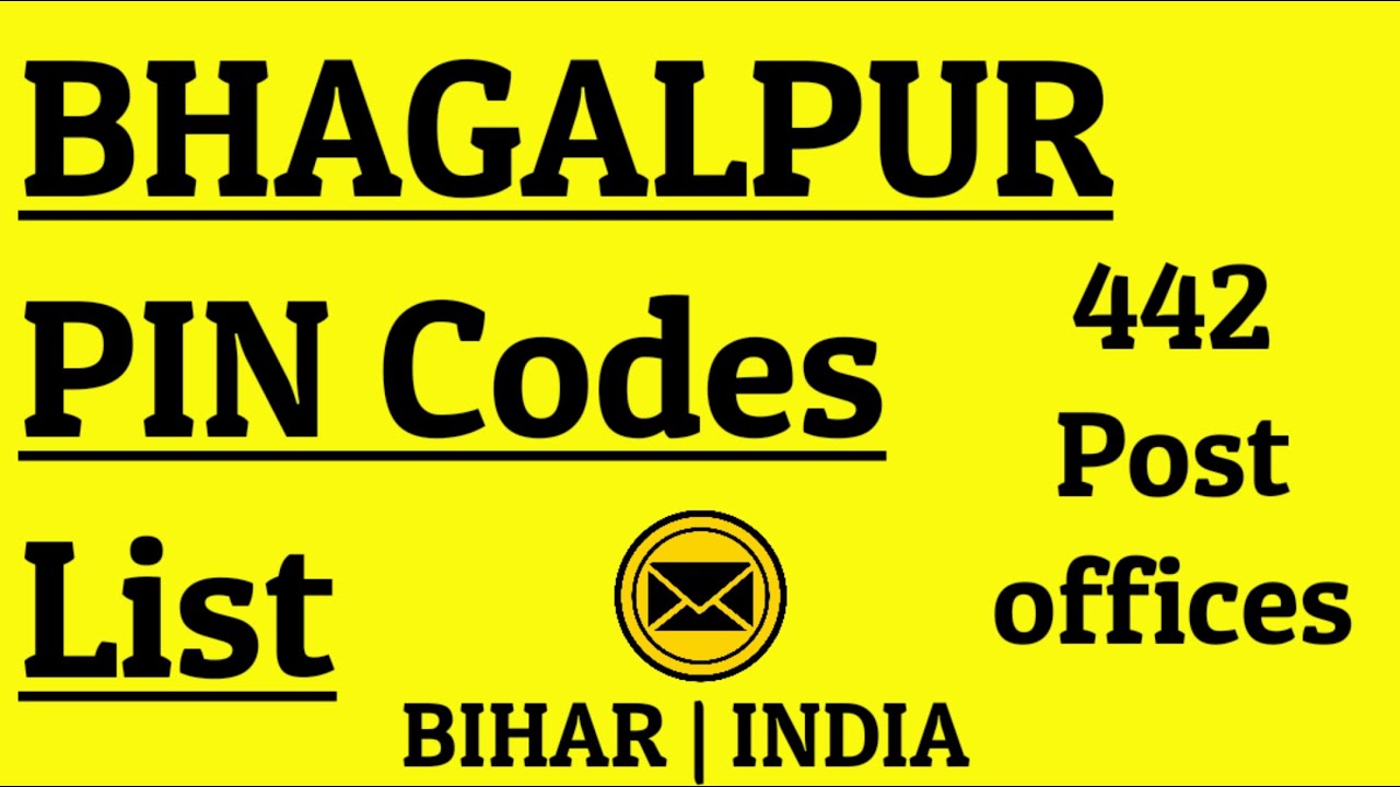 findpincodeof on X: List of Pin Codes of all post offices in Bhagalpur  district, Bihar, along with names of Post Offices and their Pin Codes.  #raipurpincode #Bihar #listofpincode #findpincodelist #bhagalpurzipcode  #postoffice #indianpost #