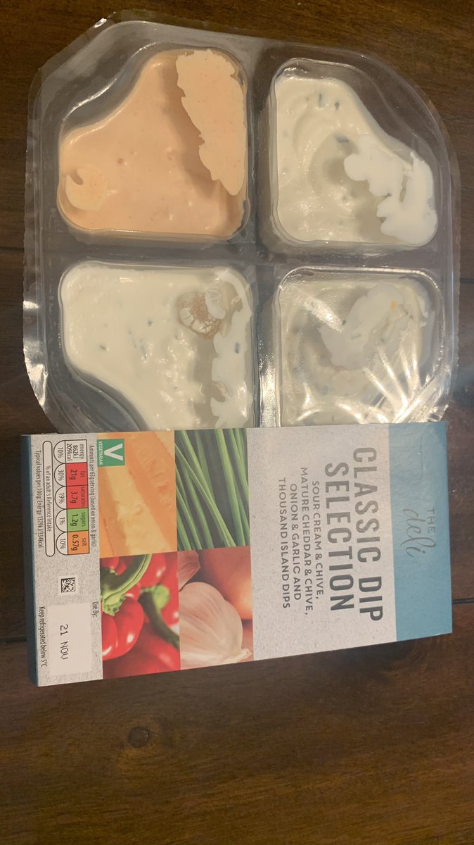 dpmurdock's tweet photo. @AldiUK we seem to have a couple of foreign object in our dip selection..... https://t.co/Gv7X4BOAOF