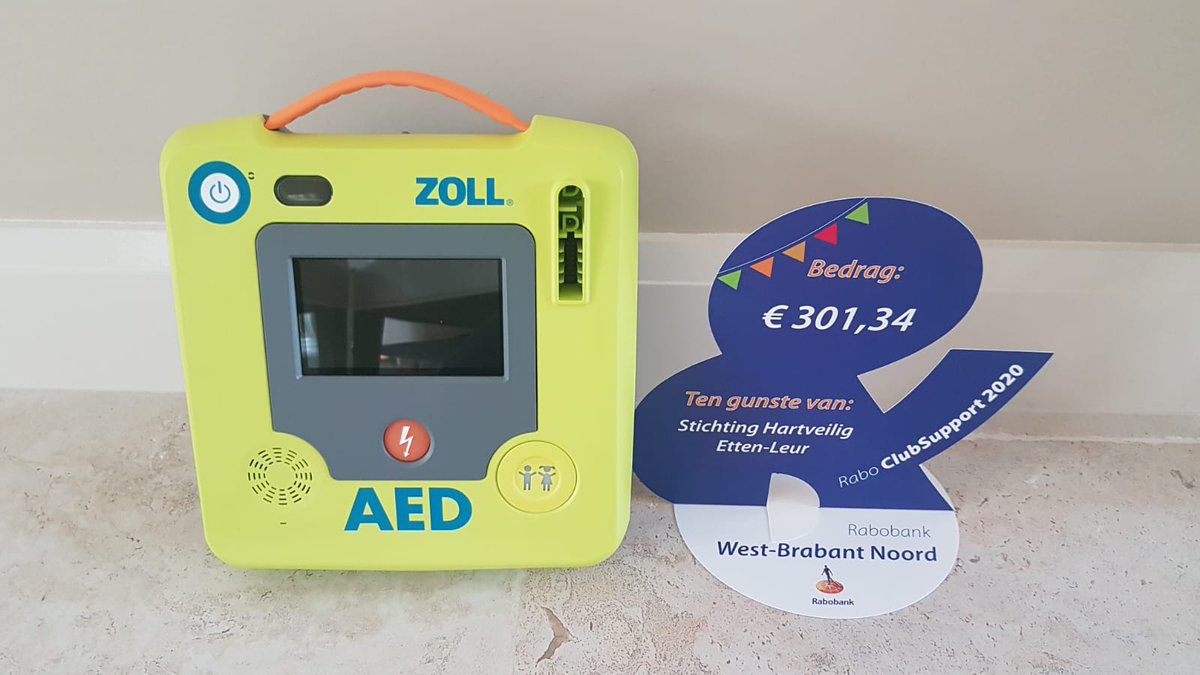 Wij van Hartveilig Etten-Leur bedanken alle Rabobankleden die op ons hebben gestemd via Rabo Clubsupport. Daardoor is er weer een leuk bedrag binnen gehaald.