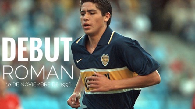 DEBUT ROMAN
10 de noviembre de 1996
Un dia como hoy, debutaba en Boca Juniors, Juan Roman Riquelme. Fue en el partido contra Unión de Santa Fe, con victoria de Boca 2 a 0.

Hace 24 años que llegaba al club uno de nuestros máximos ídolos. 
¡GRACIAS ROMAN!