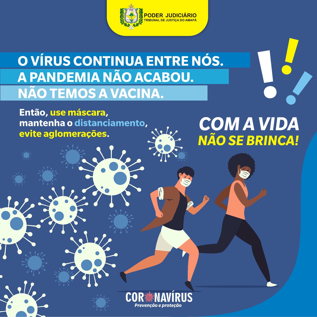 Tribunal de Justiça do Amapá on X: Se você puder, QUEBRE O CICLO da  contaminação. #FiqueEmCasa🏡 #SePrecisarSairUseMáscara😷  #TodosPelaSaúdeDeTodos 💪 #AJustiçaNãoPara  / X