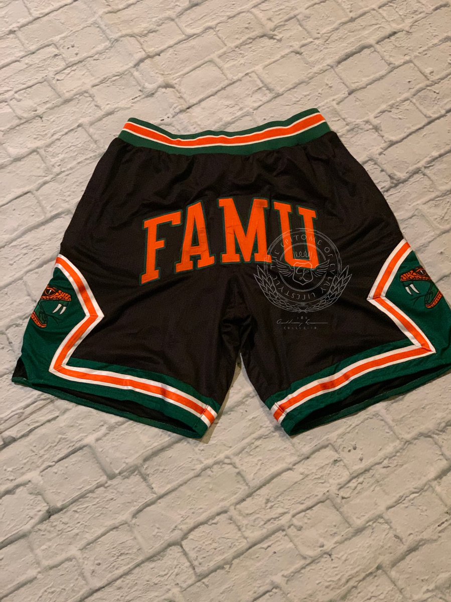 ALCollection's tweet photo. These black #ALCollectionFAMU shorts are 🔥🔥🔥🔥 #FAMUExcellence #hbcu #thehighestof7hills #Marching100 https://t.co/QCWd90SY3i