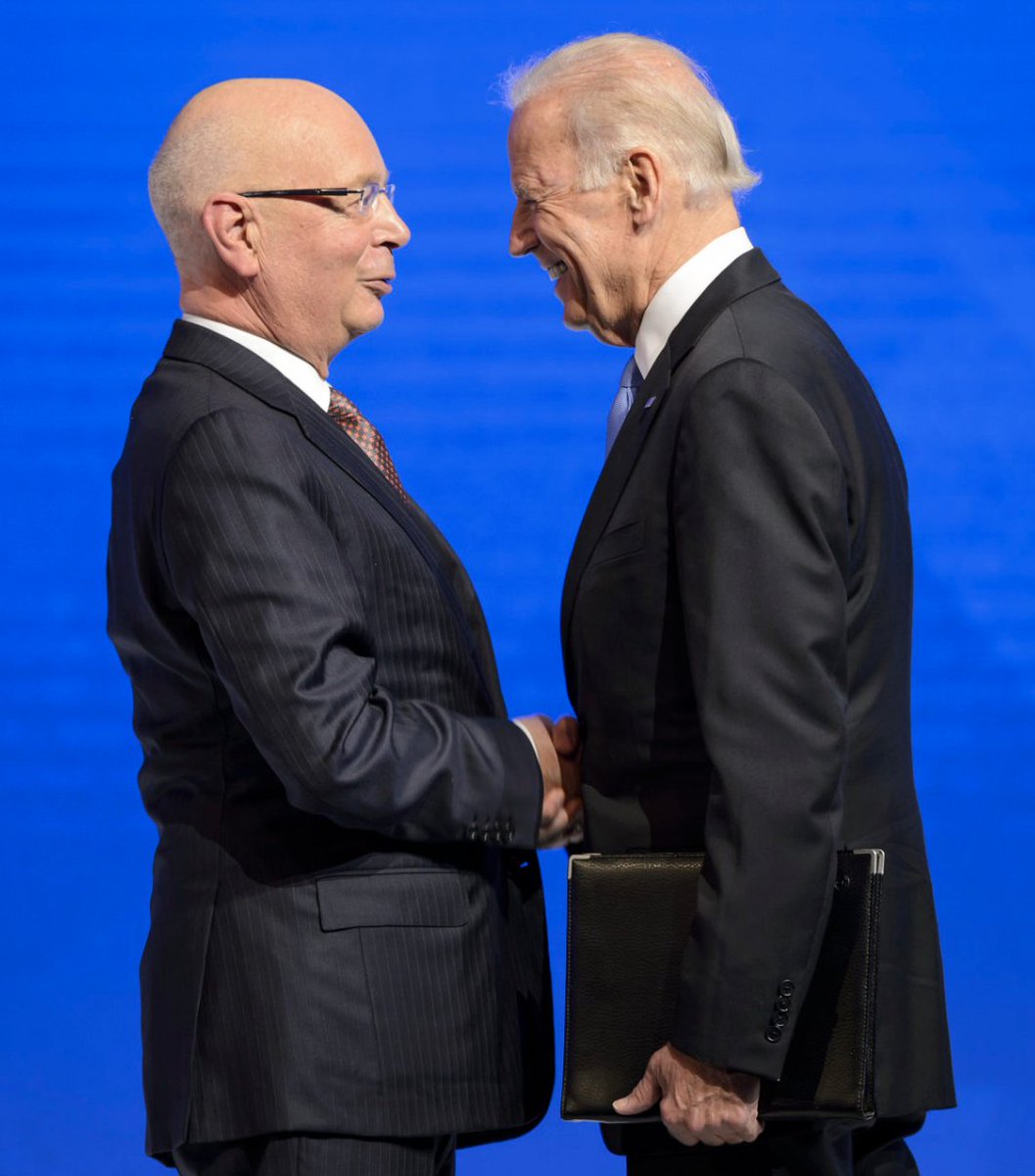 POLITICOEurope on Twitter: "When he meets people, Biden likes to get close  — real close. That's him with late Justice Ruth Bader Ginsburg, Klaus  Schwab, founder of the World Economic Forum, and