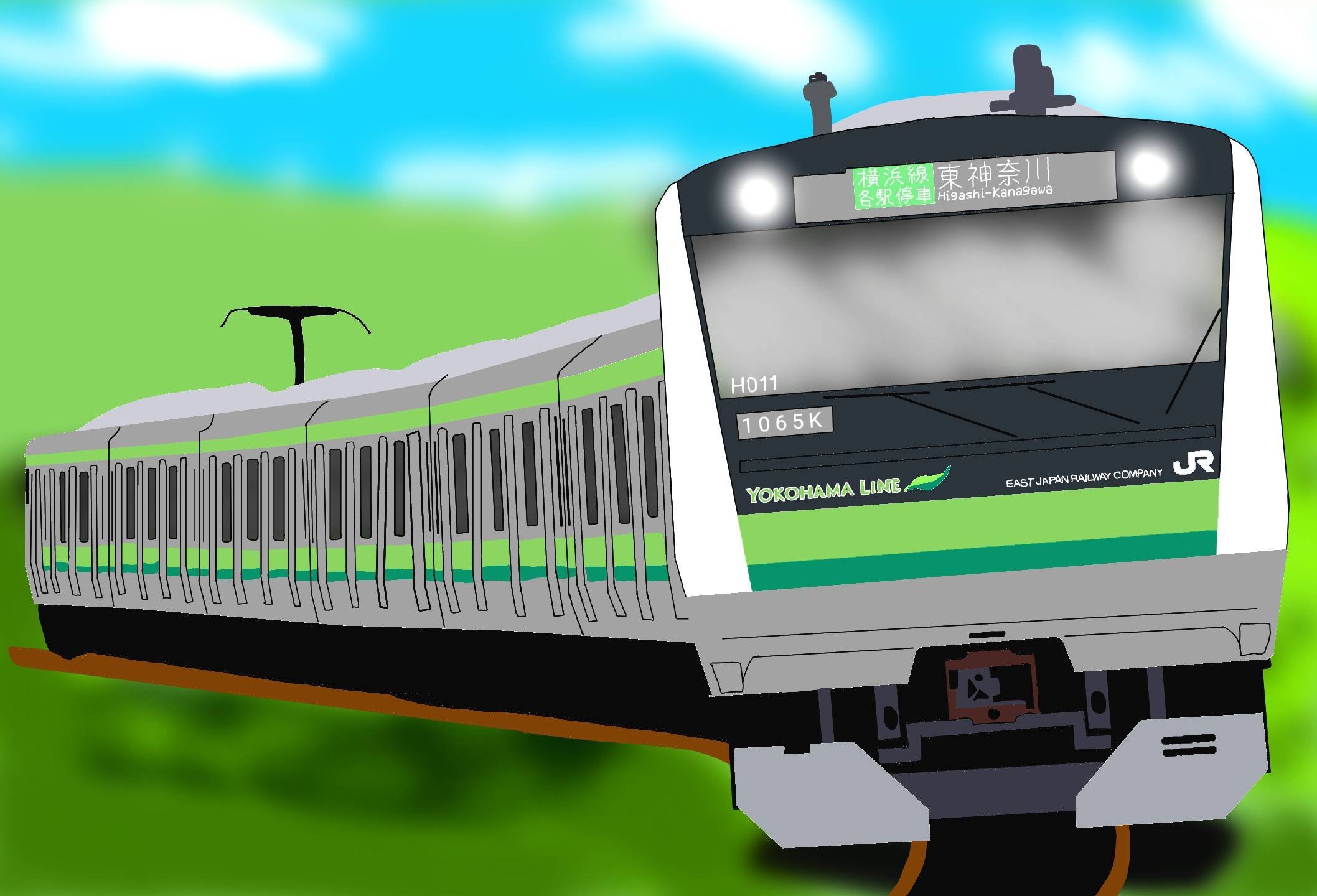 モアイ En Twitter E233系6000番台描きました 久しぶりに列車描いたので下手になってしまった Jr東日本 横浜線 E233系 鉄道イラスト 鉄道 描き鉄 鉄道好きな人と繋がりたい 絵描きさんと繋がりたい デジタルイラスト T Co Yyz39cabo2 Twitter