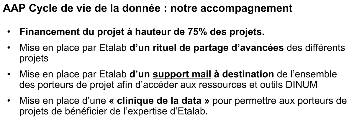 La promesse (ou si vous êtes pessimiste, la contrepartie du pensum administratif d'avoir à rédiger un Xième dossier de financement de l'année)