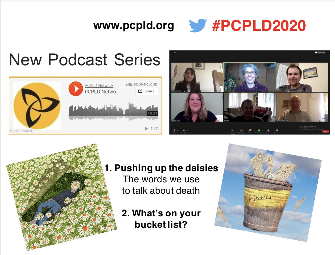 PCPLDnetwork's tweet image. In addition, we have recently launched a new #podcast series. Join @TuffreyWijne and @gemma_allen1 in conversation with people with learning disabilities as they discuss death, dying and grief: bit.ly/3eGeWPI

#PCPLD2020