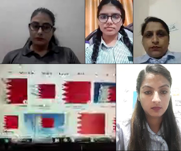 Anuradh69654085's tweet photo. Skype in the classroom🤝 skype session with #HussamAlfayaz #Bahrain superb session✌        
@Prabhjo60556013 @SkypeClassroom @Microsoft @MicrosoftEDU @Gurpree94496615 @KhullarY @IndiaInBahrain https://t.co/uqJ7Gc41fk