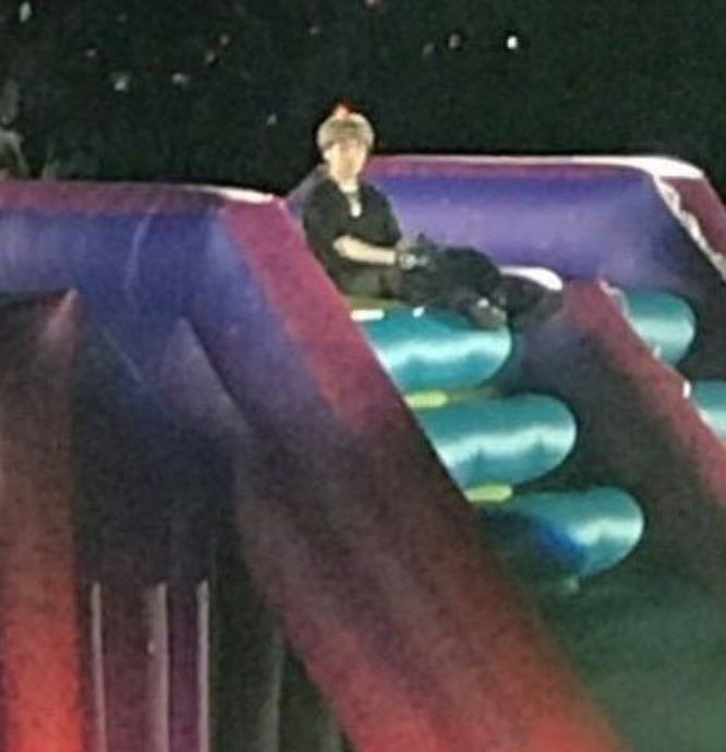 Who’s pocket did tiny yoongles escape from??