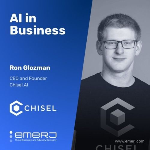 ChiselAI's tweet image. &quot;I&apos;ve seen many projects fail because there were no measurable milestones defined.&quot; – @RonGlozman, CEO &amp;amp; Founder of Chisel AI speaks with @danfaggella, Founder, @Emerj about the 3 key elements of a strong business case for #AI in #insurance. Have a listen: bit.ly/2Uf82Yw