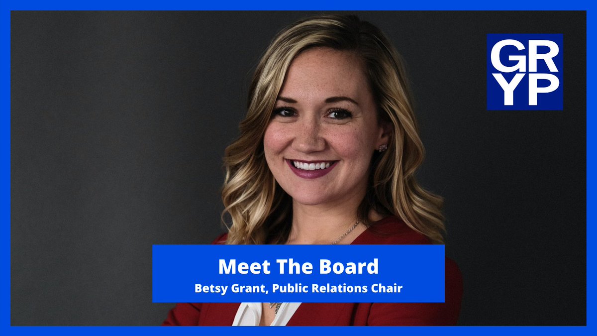 “GRYP’s 'UNWIND' events helped me build my professional network &amp; exposed me to local businesses that I had been meaning to check out! Joining the GRYP board was the perfect opportunity to align my skills as a marketer with the needs of the organization.” <a href="/betsy_grant13/">Betsy Grant</a> #GRYP