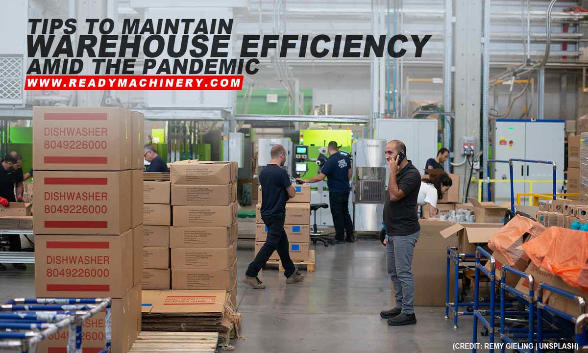 MachineryM0vers's tweet photo. #COVID19 doesn't have to stop your business in its tracks. Read on to find out how to keep your #warehouse operations as productive and efficient as possible during the pandemic.

https://t.co/GelJnep9l6

#businessadvice https://t.co/rtBMeko3MH